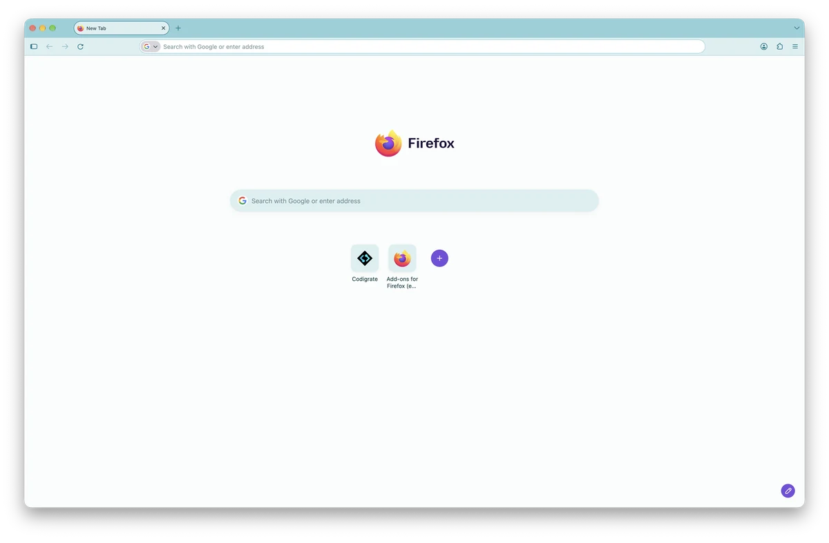 Istanbul theme for Firefox, a screenshot