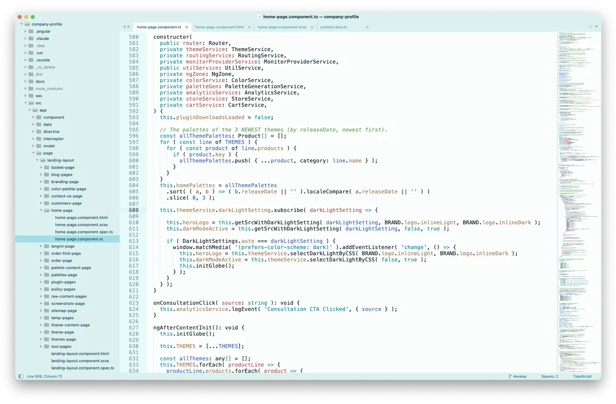 Istanbul theme in Sublime Text