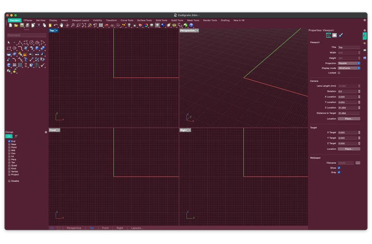 Miami theme for Rhino, a screenshot
