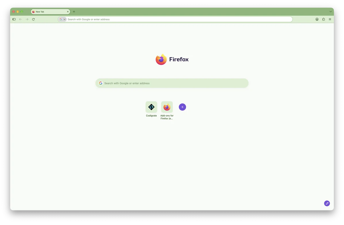 Rio de Janeiro theme for Firefox, a screenshot