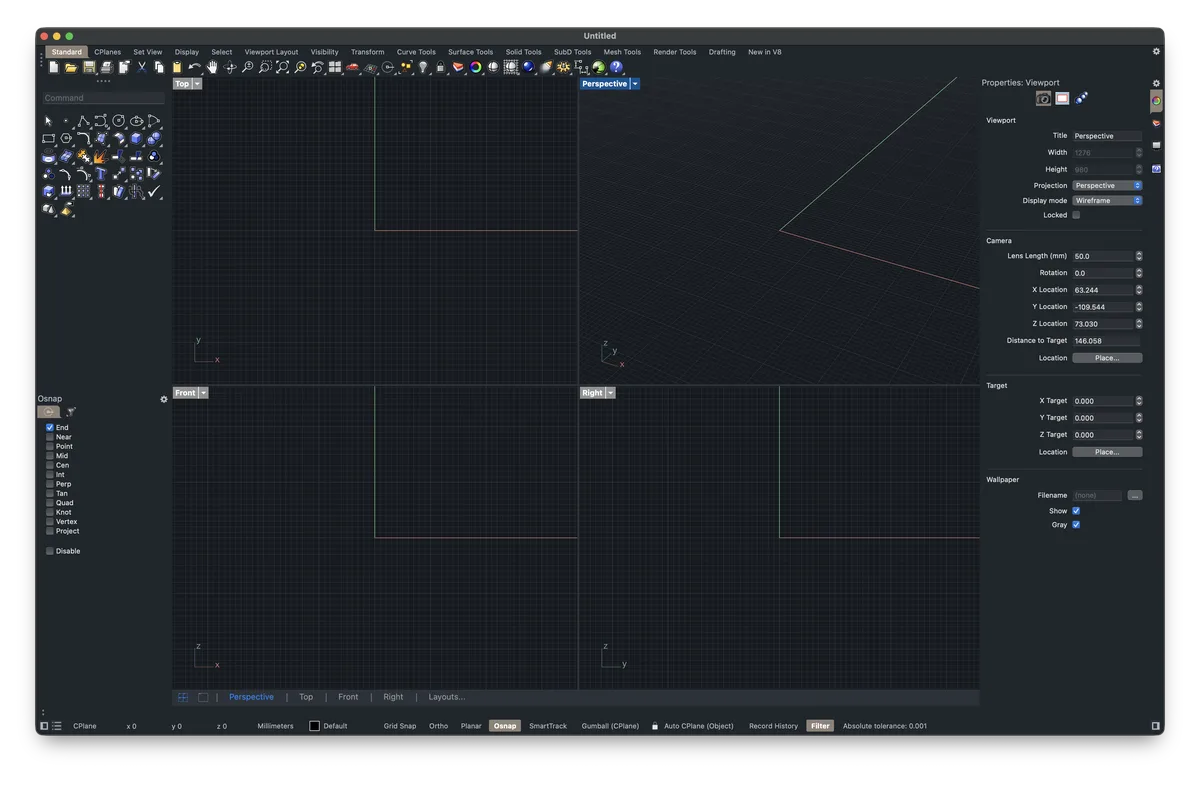 Reynisfjara theme in Rhino