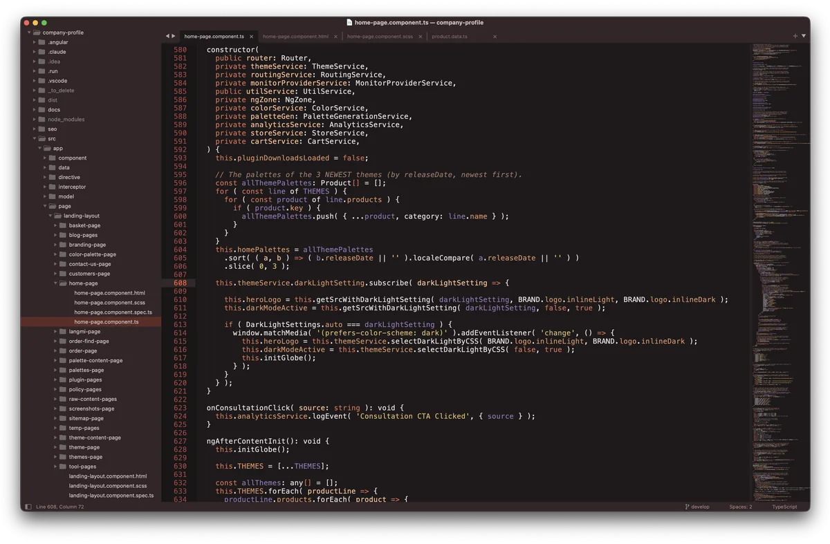 Roraima theme in Sublime Text